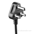 2 Pin Plug dengan kabel kabel Listrik AC